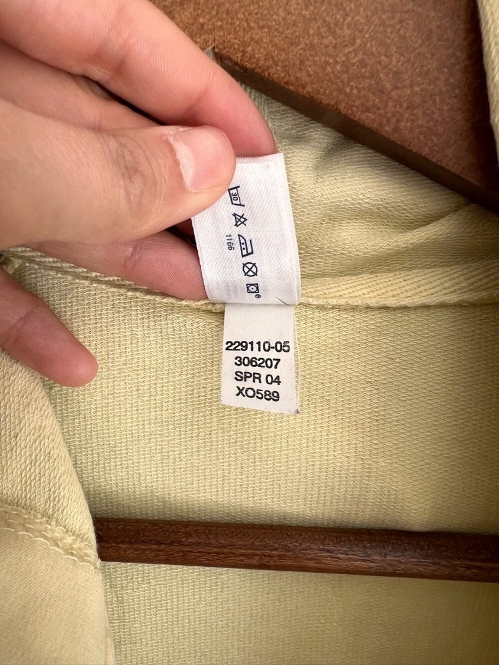 Vintage Y2K Gap Yellow Cotton Full Zip Hoodie – Size Medium - Picture 6 of 9